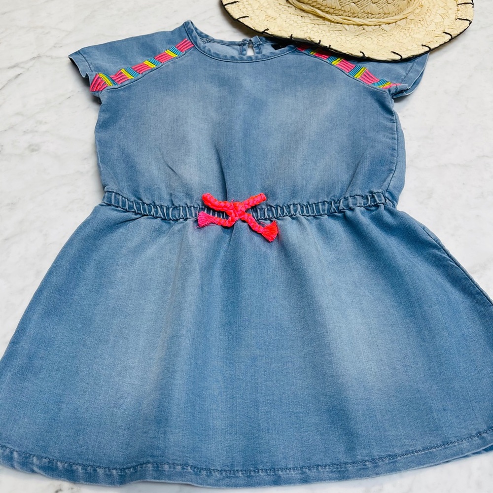 Girl 🌸 denim tunic shirt